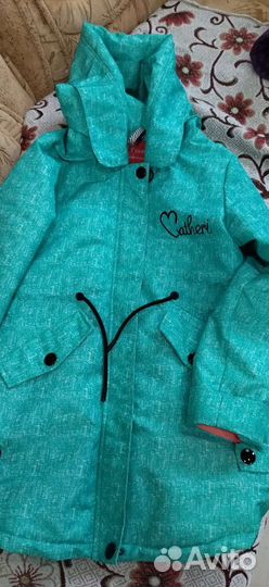 Пальто для девочки 140