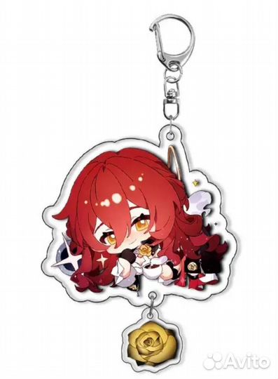 Брелок по игре Хонкай