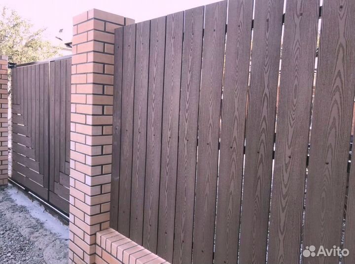 Заборная доска дпк