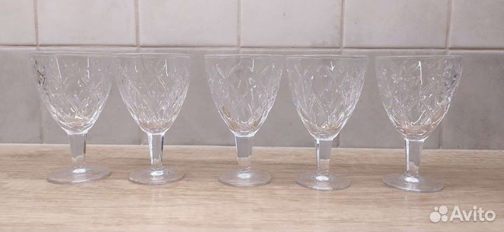 Хрустальные рюмки на ножке СССР