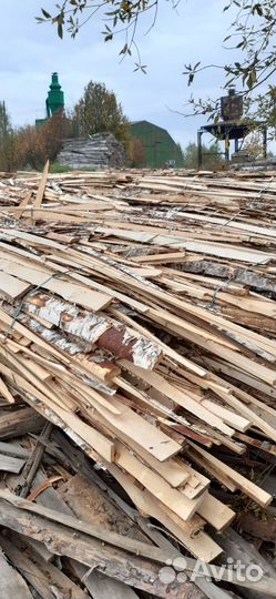 Хвойный пиленый горбыль