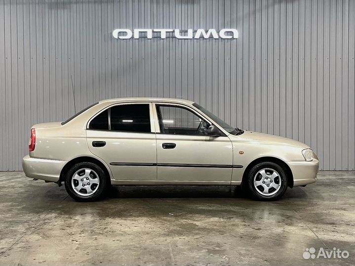 Hyundai Accent 1.5 AT, 2003, 222 540 км