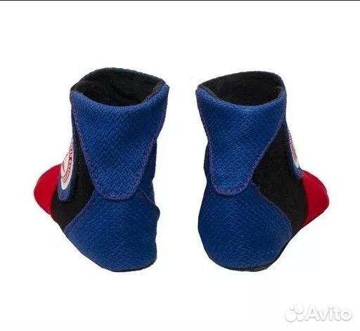 Детские борцовки для самбо Крепыш Я на липучке