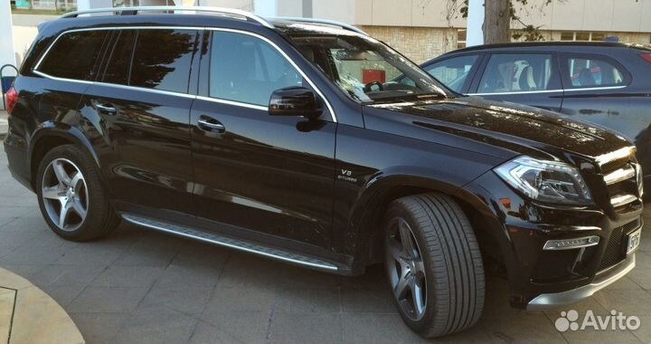 A1665200231 Пороги подножки Мерседес GL-166