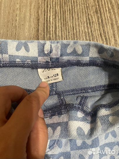 Джеггинсы zara на девочку 122-128