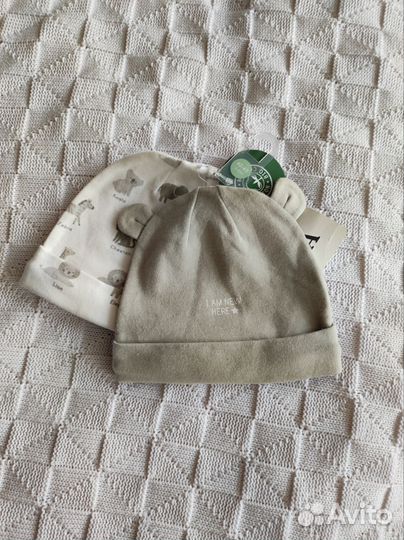 Детские шапочки для новорожденных С&А 42-43