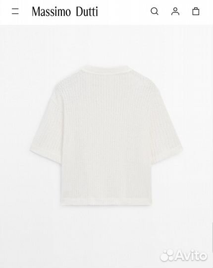 Рубашка футболка новая Massimo Dutti