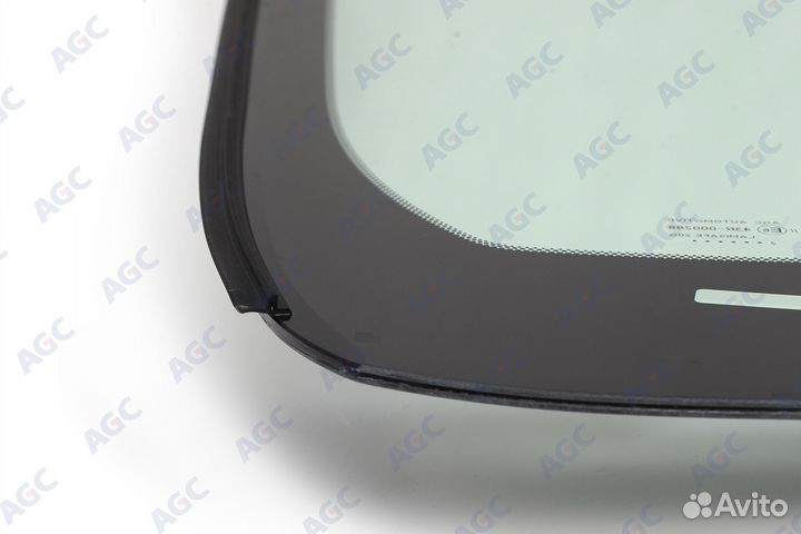 AGC toyota camry 2011-2014 стекло ветровое зеленое/зеленая полоса + шумоизоляция -С полным обогревом