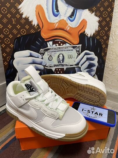 Кроссовки Nike SB Dunk Low Remastered Jumbo White