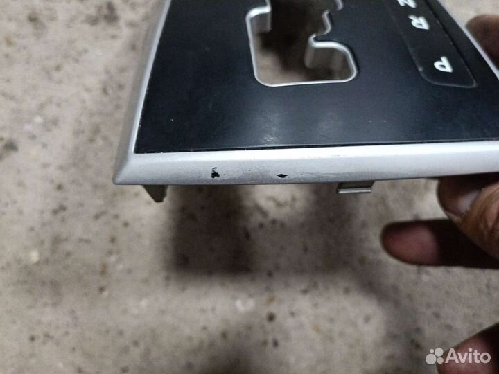 Накладка селектора hyundai solaris 1