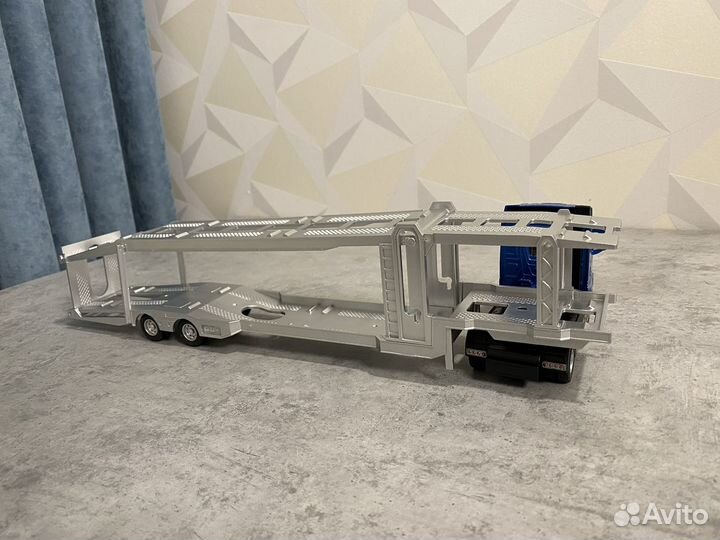 Модель авто Mercedes-Benz Actros автовоз металл