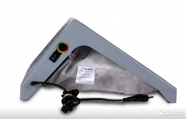 Пылесос настольный серый Max 7 76Вт