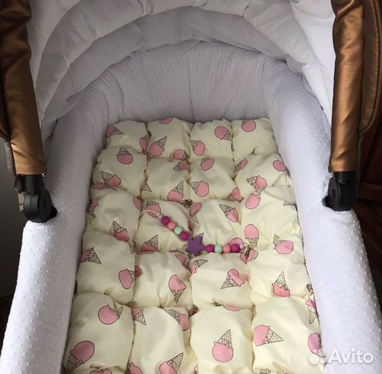 Одеяло матрасик в коляску по вагим размерам