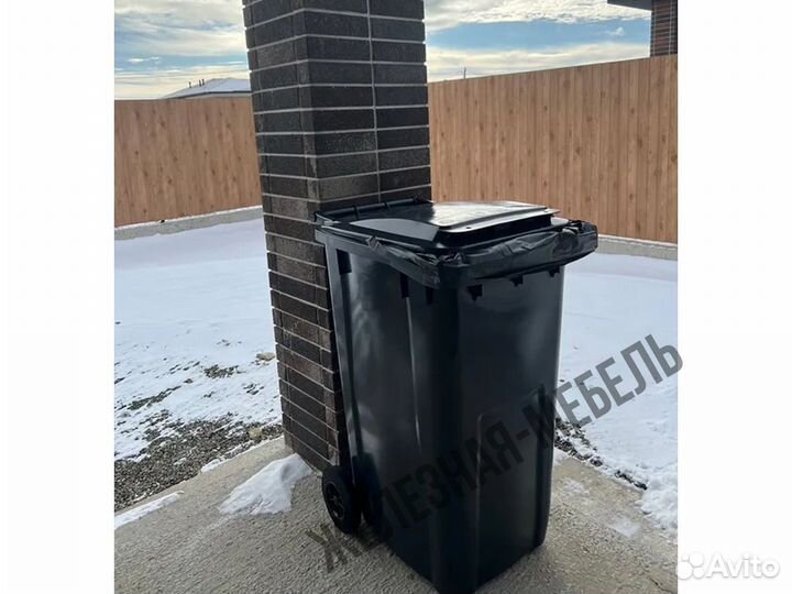 Мусорный бак-контейнер 360л. 28.С29