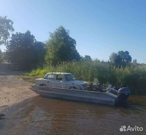 Рыбалка в Ладожских шхерах на аппарельном катере