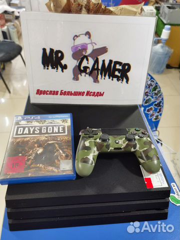 Игровая приставка ps4 pro