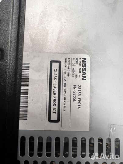 Магнитола Nissan pn-2805l