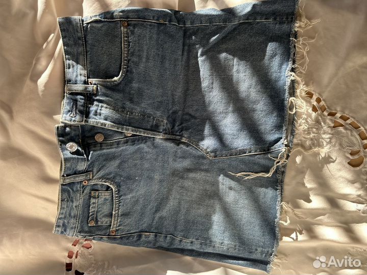 Юбка джинсовая