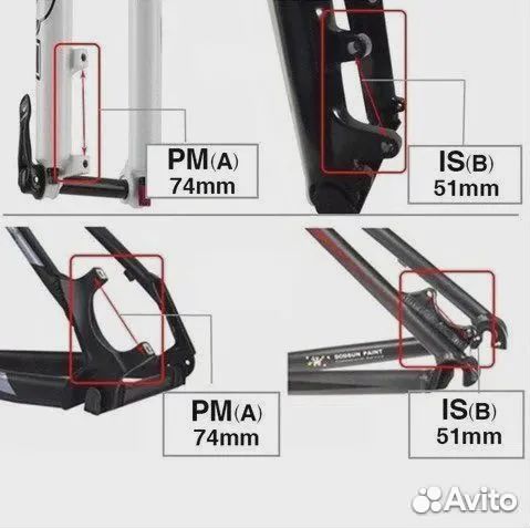 Крыло mucky nutz, адаптер SM-MA-F203P/P