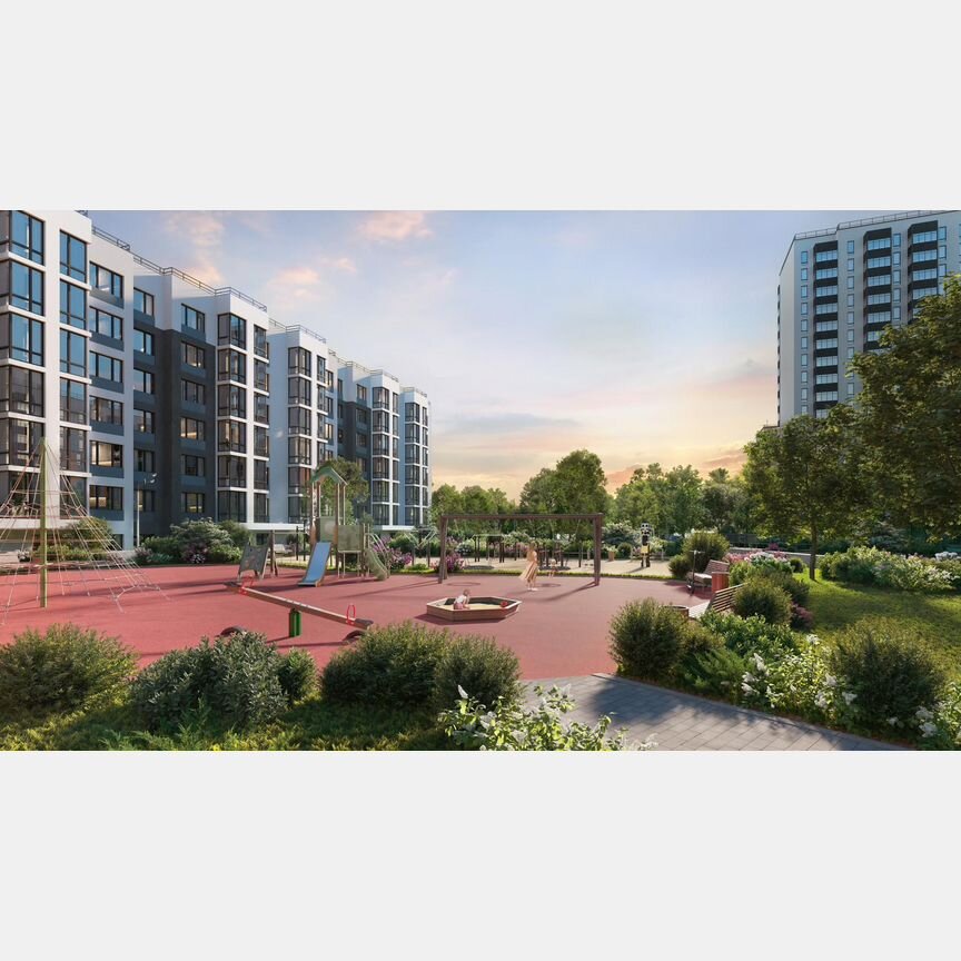 2-к. квартира, 51,3 м², 4/17 эт.
