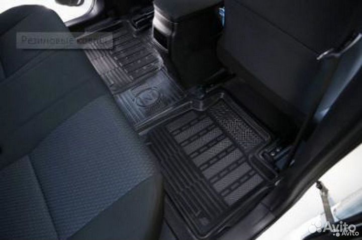 Ковры в салон резиновые Chevrolet Cruze