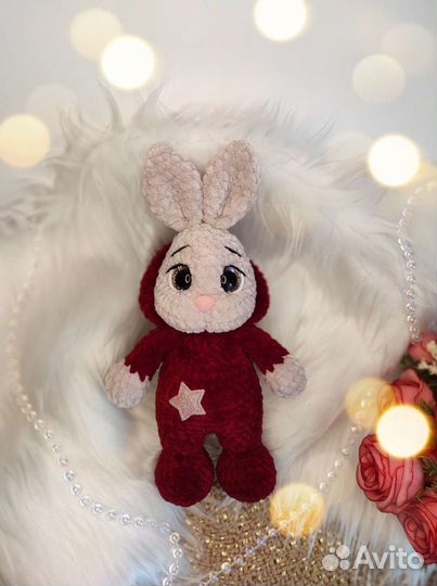 Игрушка зайка, ручной работы