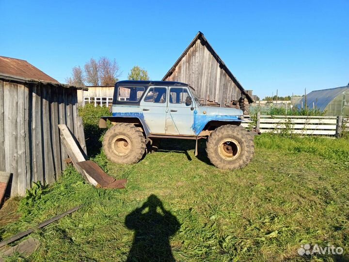 УАЗ 469 2.5 МТ, 1990, 50 000 км