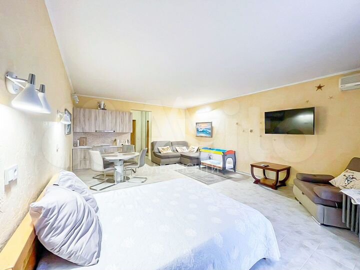 1-к. апартаменты, 59 м², 2/6 эт.