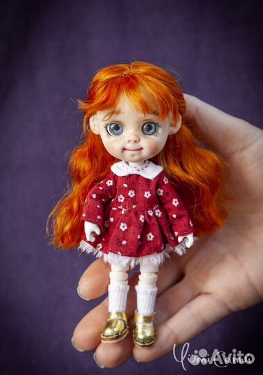 Авторская мини кукла от Yumi Camui