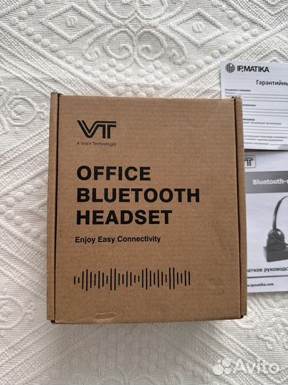 Bluetooth гарнитура новая VT9500-D