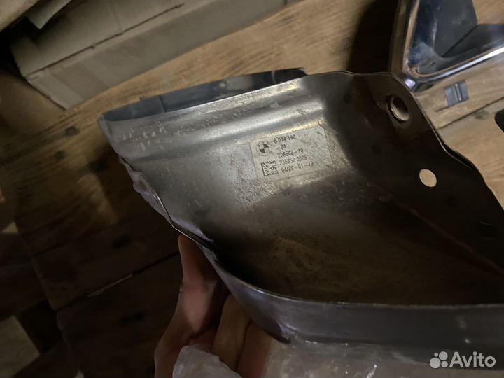 Накладки на глушитель bmw x5 g05 оригинальные