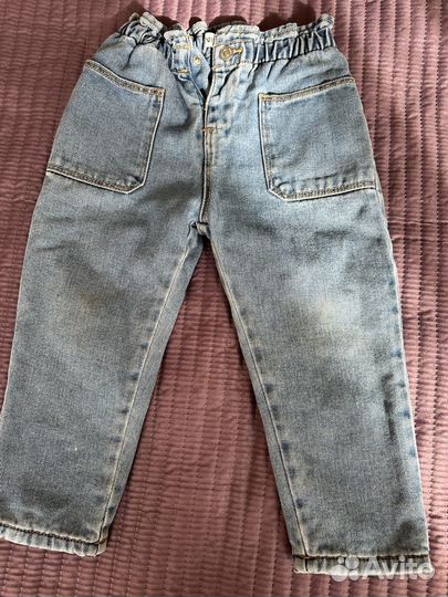 Джинсы утепленные zara 92
