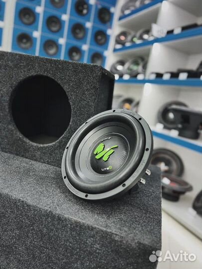 Комплект Alpahrd - сабвуфер 10, усилитель, короб