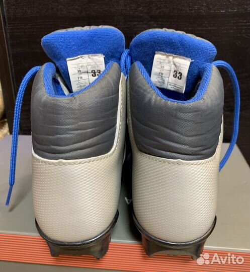 Лыжные ботинки детские 33 размер