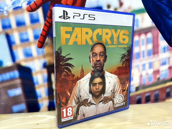 Диск far Cry 6 на PS5 игра