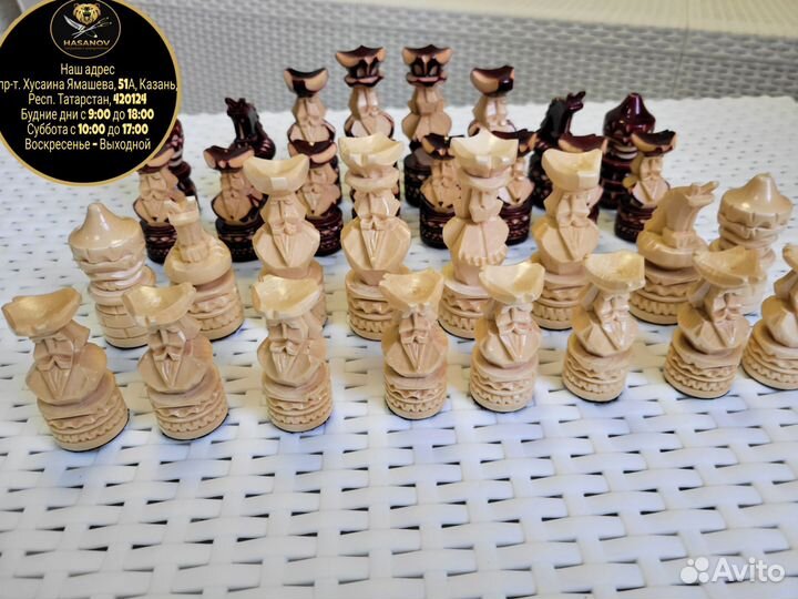 Шахматы грандиозная ручная работа