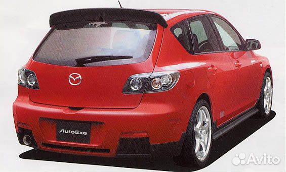 Комплект обвеса mazda 3 BK (2003-2009) хэтчбек