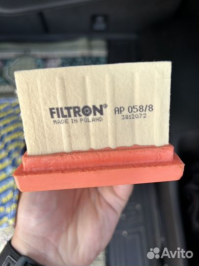 Фильтр воздушный filtron ap058/8