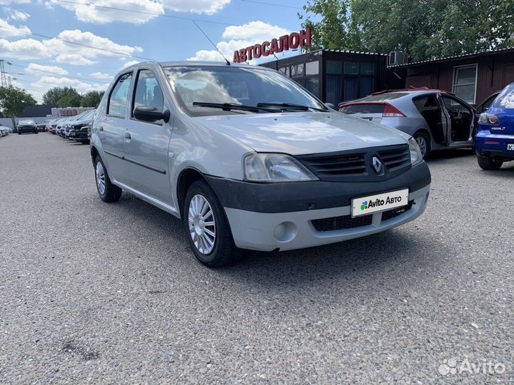 Renault Logan 1.4 МТ, 2006, 283 125 км