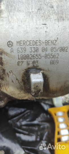 Продам передний редуктор Мерседес Виано 639 4х4