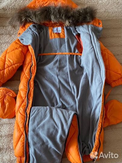 Зимний комбинезон moncler-80размер