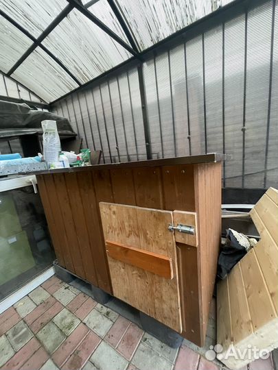 Будка для большой собаки утепленная