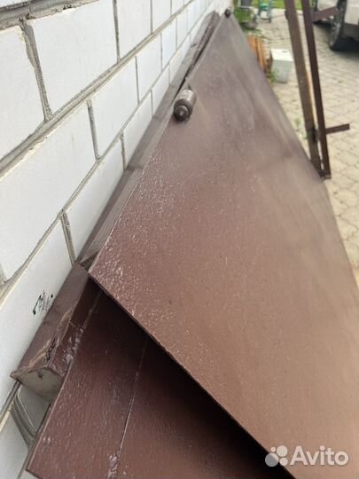 Ворота гаражные бу