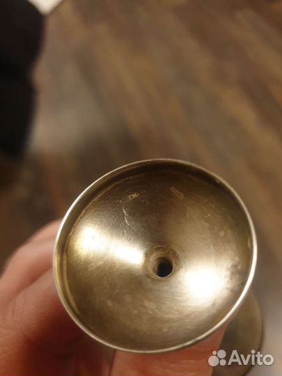 Рюмки СССР мельхиор/позолота клеймо фс8