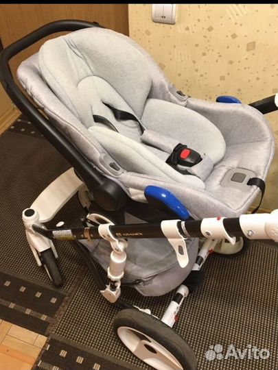 Коляска adamex 3 в 1 бу