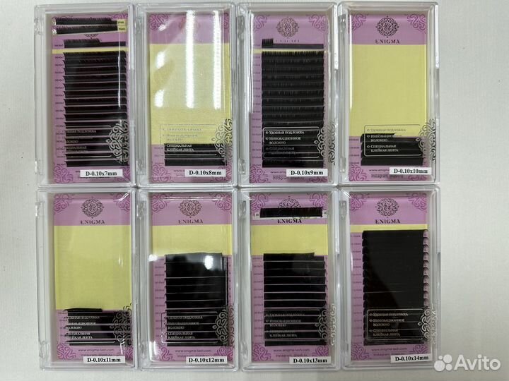 Ресницы для наращивания enigma red lesh go lana