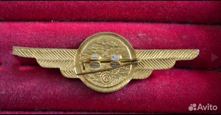 Кокарда Минтранса (водитель автобуса)