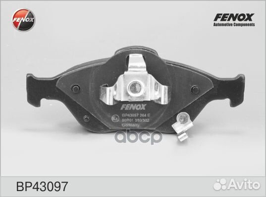 Колодки тормозные BP43097 fenox
