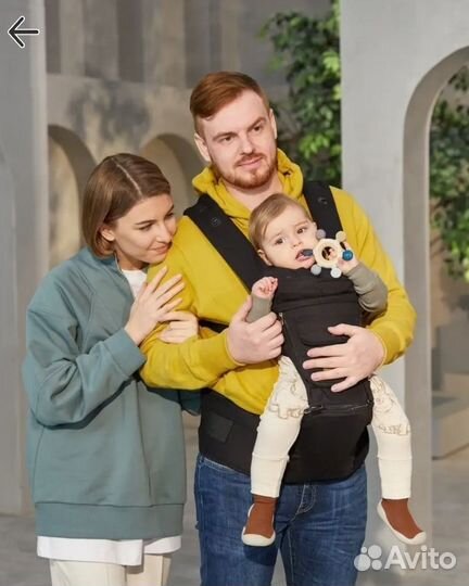 Детская переноска кенгуру Happy Baby