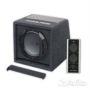 Сабвуфер Alpine swe-815 20см, 300Вт активный